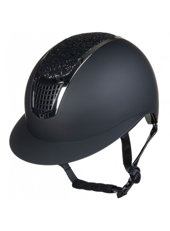 Kask Glamous Shield czarny/czarny L