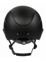 Kask Apoleus Carbon szeroki daszek czarny L