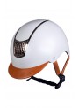 Kask jeździecki Edinburgh biały S 53-55