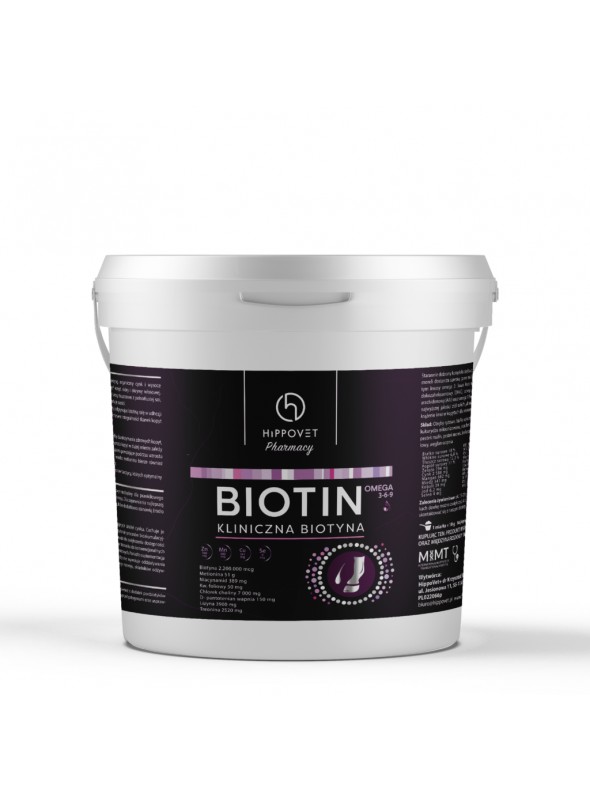 Biotyna kliniczna Hippovet Pharmacy 3kg