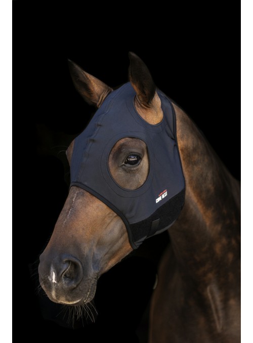 Maska uspokajająca dla konia TITANIUM cob
