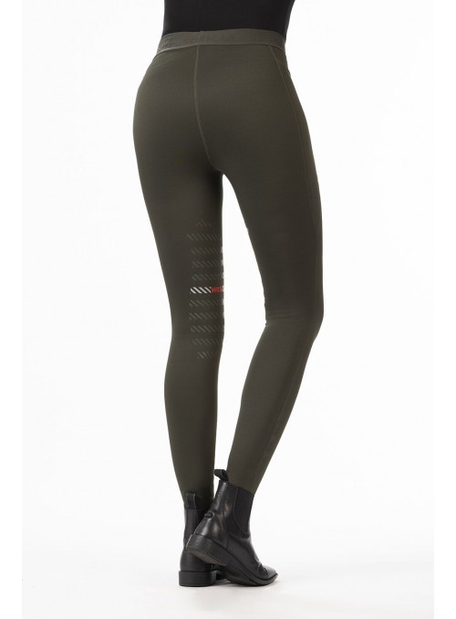 Legginsy jeździeckie zimowe Sports granat 32/34